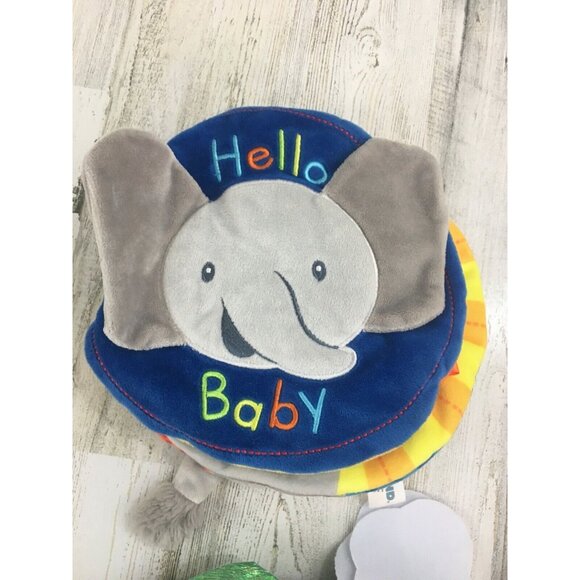 Soft Cloth Baby Book Lot of 3 Jellycat Gund Melissa & Doug Pet Tails Elephant - Picture 2 of 11